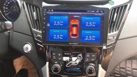 Màn hình DVD Android Hyundai Sonata 2009 - 2014 | Gotech GT8 